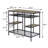 Kitchen Island With Open Shelving