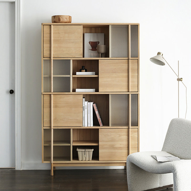 Bibliothèque populaire légère de luxe, Burlywood