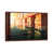 Classic Brown Wood Framed Canvas