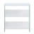 Allegonda Bookcase with Glass Frame-1566405192