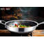 Ebern Designs Non-Stick Stainless Steel Wok with Lid