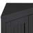 Black Storage Cabinet With - Drop Hardware For Bathroom And Living Room Corners, 24" Deep Kitchen, Room,-218939967