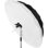 Professional Photography Umbrella 70 Inch 180Cm With Diffuser Cover, White Reflective Interior And Black Back For Studio Lighting, Flash And Strobe Light Diffusion