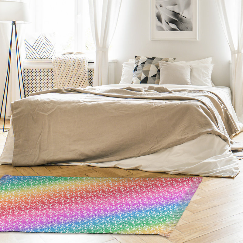 Tapis rose/rouge/vert autre art déco Mcguigan, Oui
