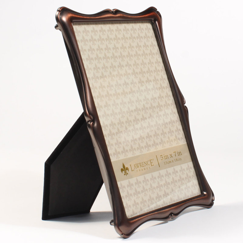 Willison Bronze Metal Matte Picture Frame, 5" x 7"