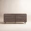Eldrin 6 Drawer Dresser-Warm Brown Mango