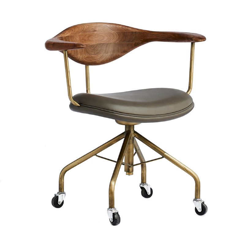 Swivel Barrel Chair