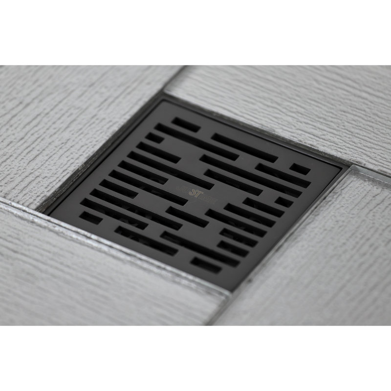 Drain de douche à grille Watercourse, Bronze huilé
