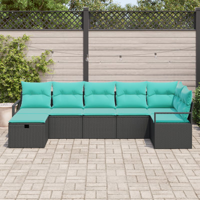 Ensemble de canapé avec coussin vidaXL 7 pièces vidaXL
