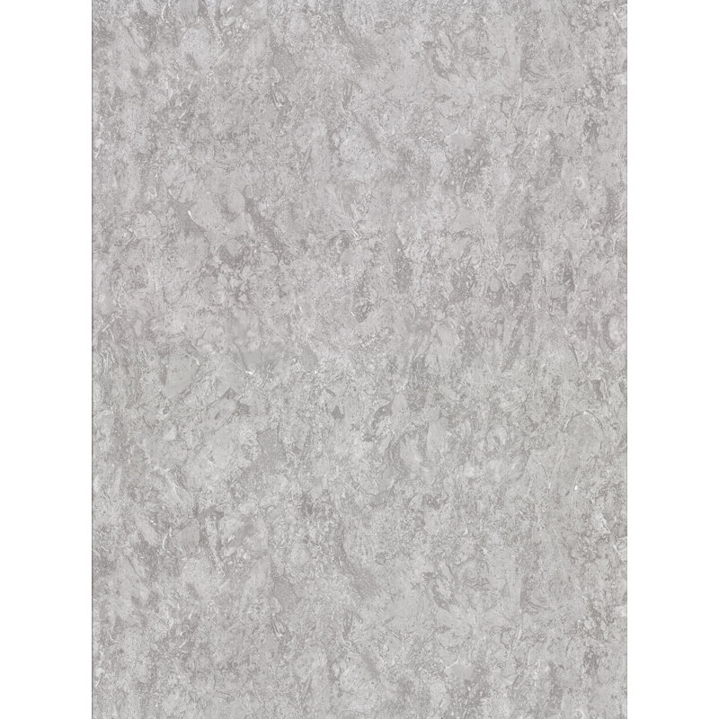 Rouleau de papier peint texturé Audra Patina, Gris clair
