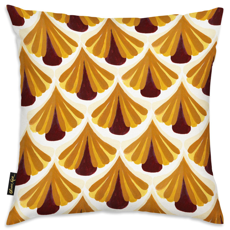 Housse et insert de coussin géométrique