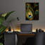 «Peacock Feathers 03» par Tom Quartermaine, art mural en verre acrylique-638923831