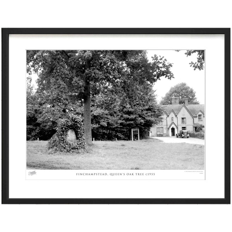Finchampstead, Queen - Single Picture Frame Print, 60cm H X 80cm W x 2cm D