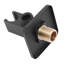 Pomme de douche à main en laiton