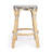 Charlotte Rattan Backless Bar Height Bar Chair-825176729-825176726-932815704