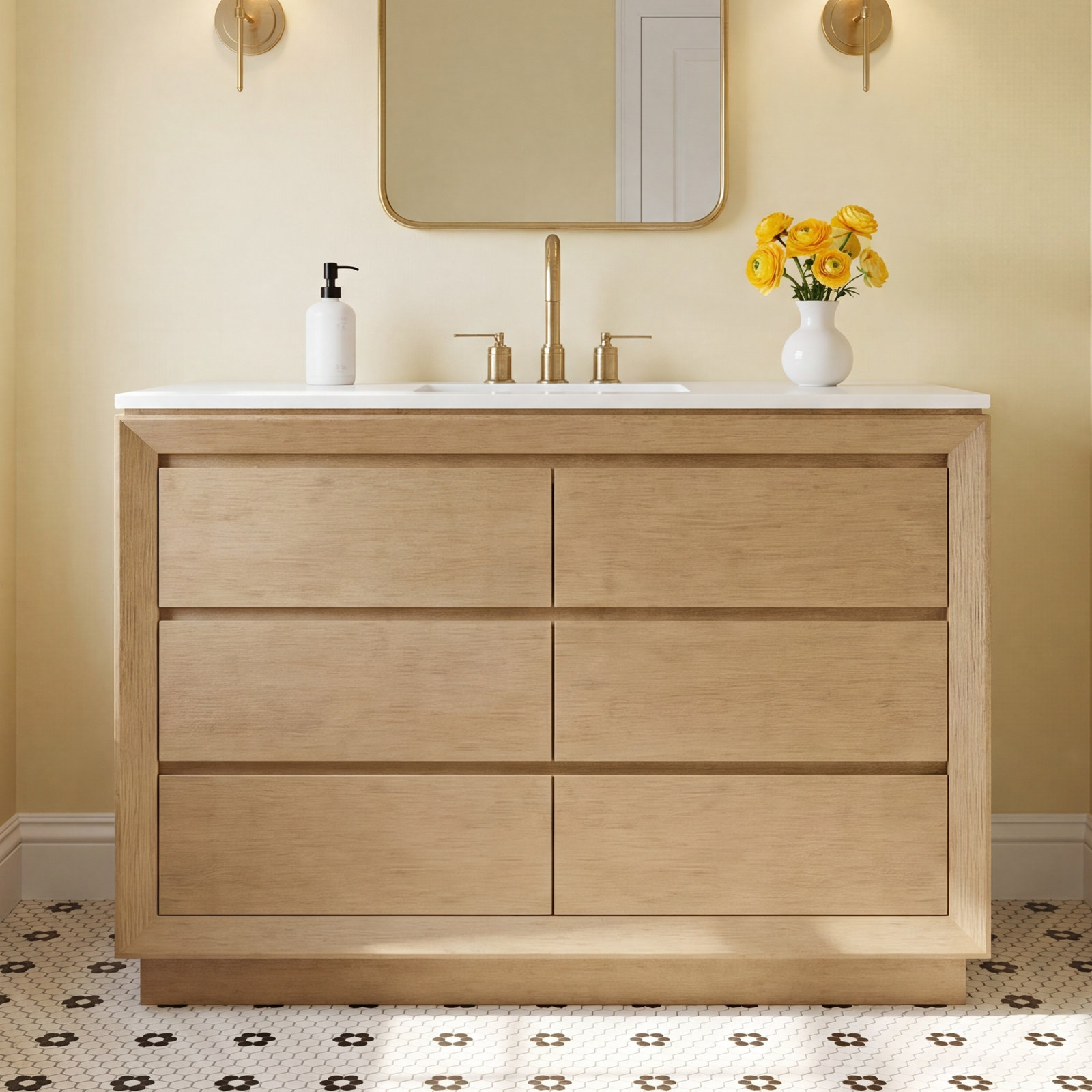 Bajaria 48'' Single Bathroom Vanity