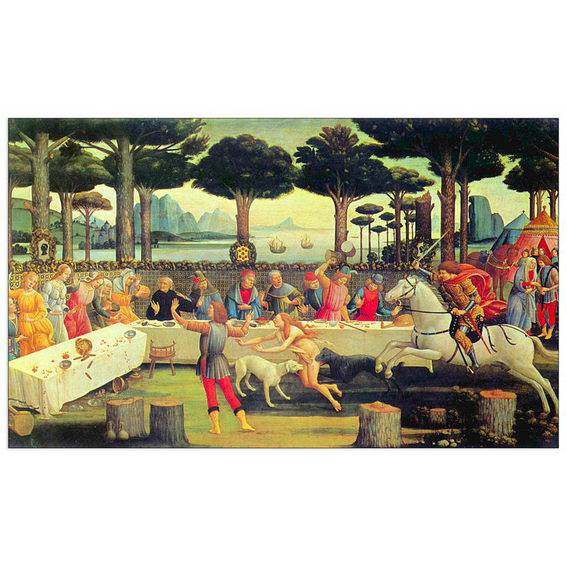 Sandro Botticelli - Wrapped Canvas Print