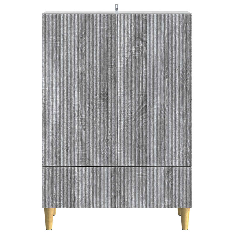 66cm Sideboard, Grey Sonoma