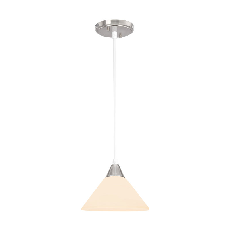 Luminaire suspendu 1 lumière à cône simple Kellam