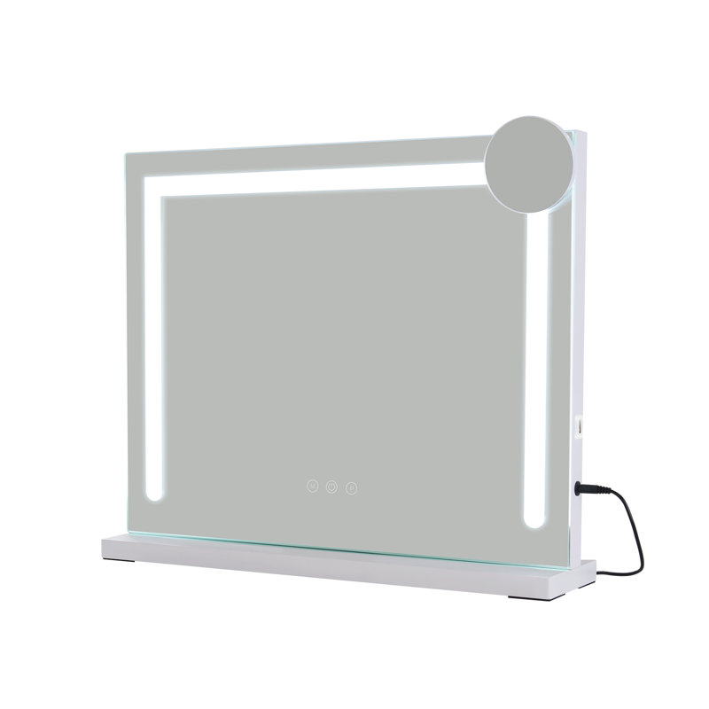 Dashaun Iron Rectangle Floor Mirror