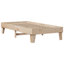 Bookcase Bed Without Mattress Solid Wood Pine-1995558643-1995558655
