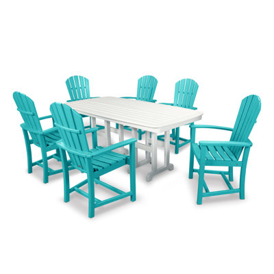 POLYWOOD Palm Coast 7-Piece Dining Set