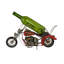 Porte-bouteilles de moto