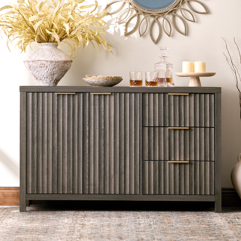119cm Sideboard, Midnight Oak