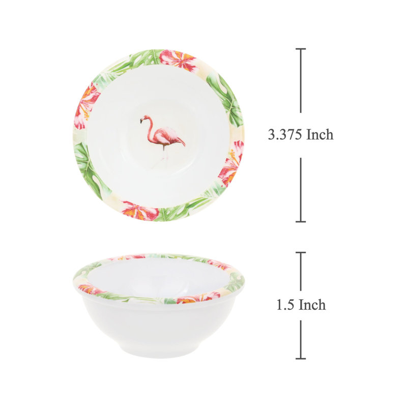 3 3/8" Mini Bowl S6, Flamingo