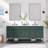 Latitude Run Bova 72 in. Double Bathroom Vanity with Engineered Stone Top-1927471230