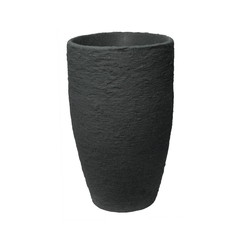 Jardinière à double paroi Callan, H 24,5 po x l 15 po x P 15 po, Noir