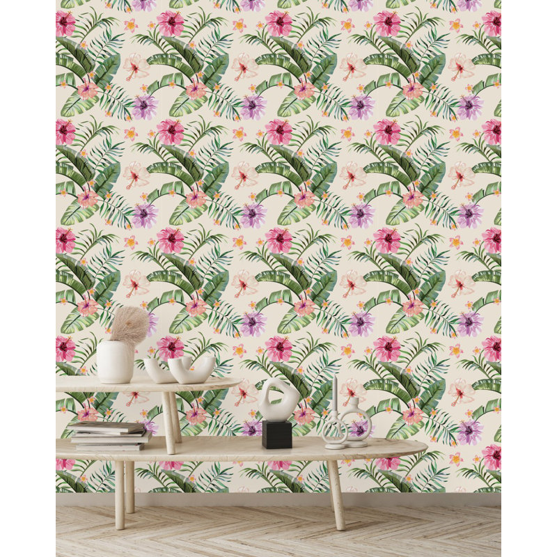 Panneau de papier peint Ishya, L 2,08 pi x L 10,42 pi