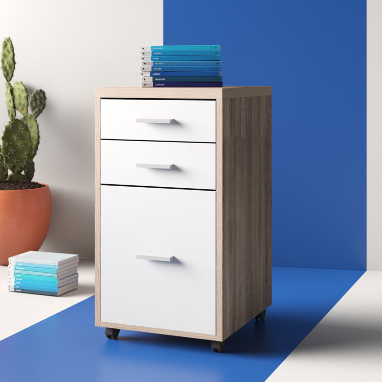 Midway 15.75'' Wide 3 -Drawer Mobile File Cabinet