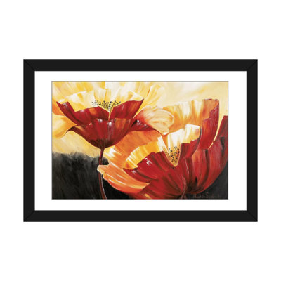 «The Three Poppies», reproduction sur toile