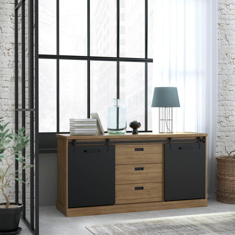 Lauran 173.3cm W 3 - Drawer Chest of Drawers