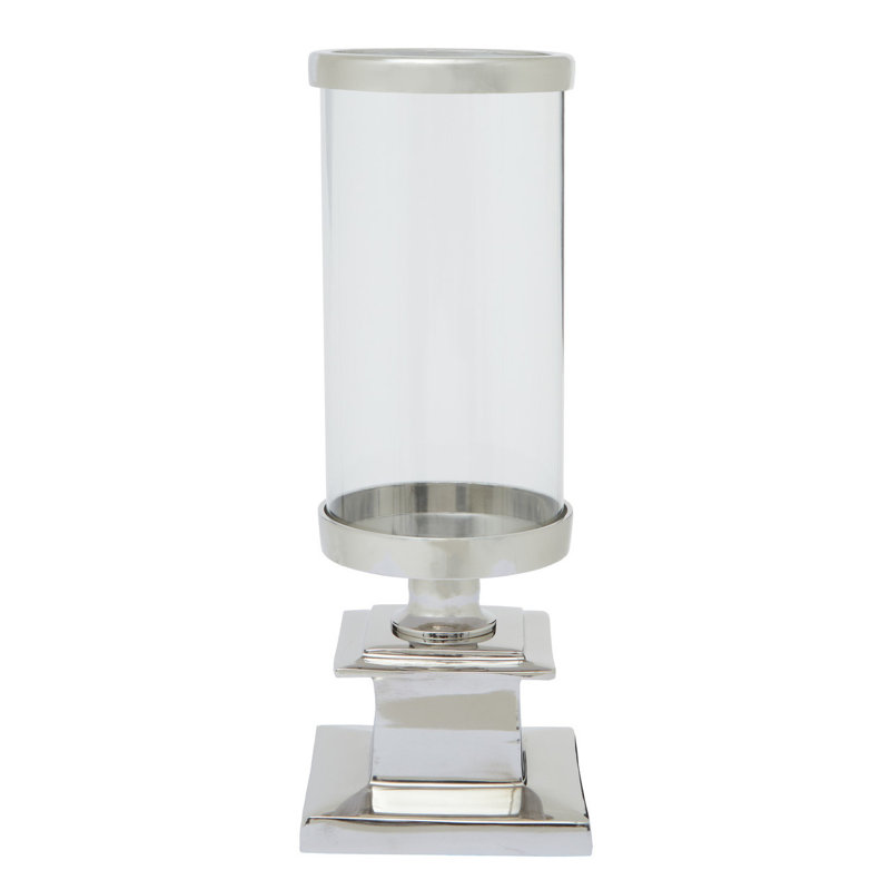 Stainless Steel Tabletop Hurricane, Silver