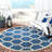 Herefordshire Performance Geometric Indoor/Outdoor Area Rug-571513805