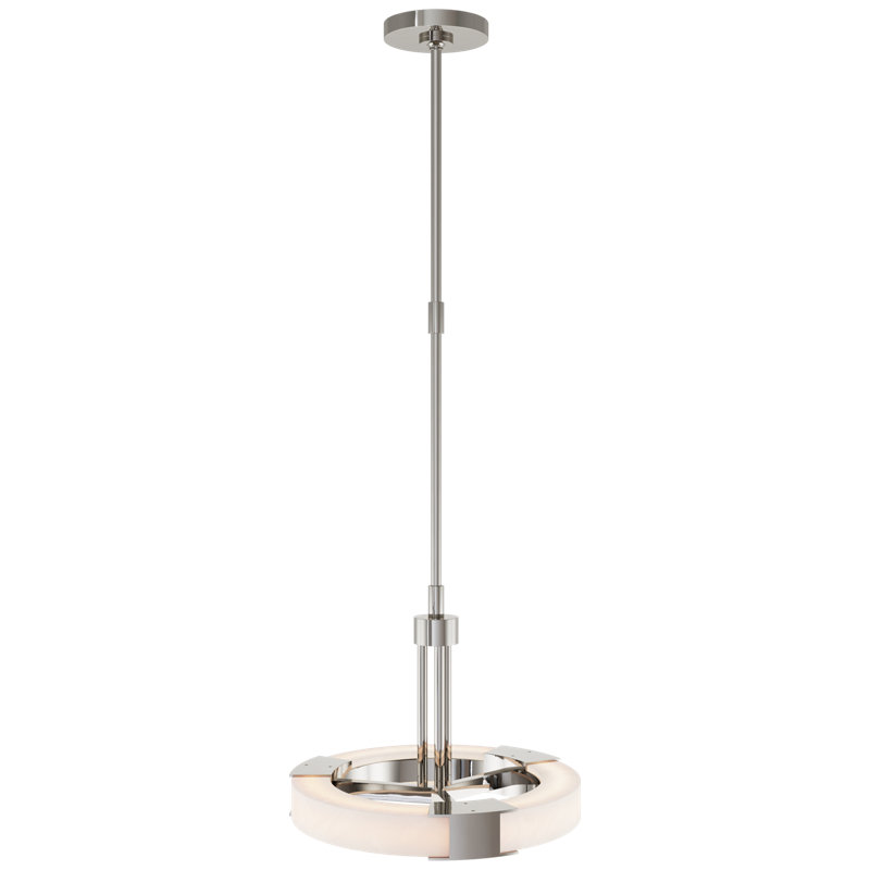 Covet 6 - Light LED Pendant, Polished Nickel