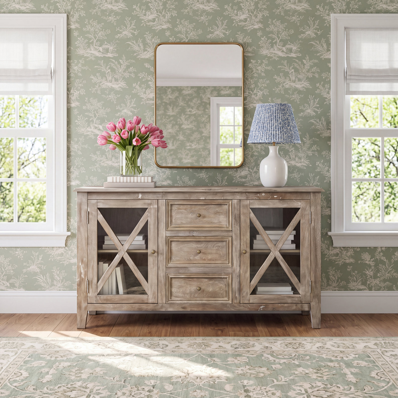 Sidon Mango Sideboard, Weathered Sand