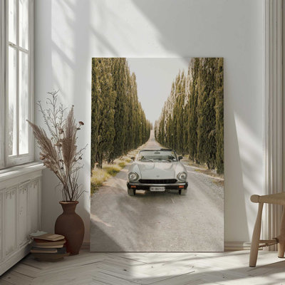 Impression sur toile roulée Tuscan Road Trip