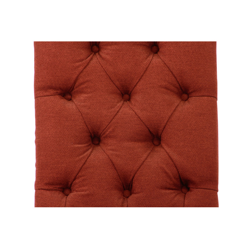 Aucoin 18.5'' H Tufted Velvet Upholstered Parsons Chair, Spice