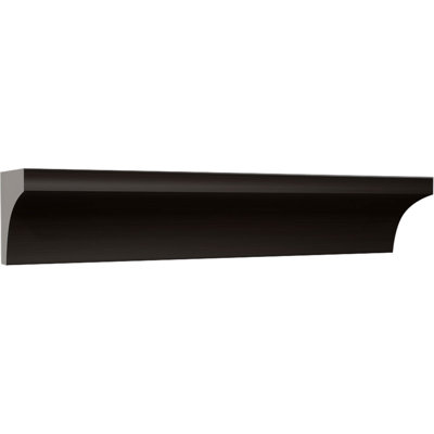 WM93 - Moulure de coin intérieur en PVC TrueCraft - H 3/4 po x l 3/4 po x L 96 po