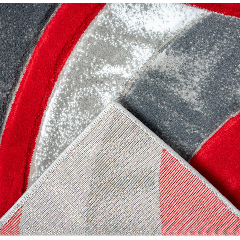 Geometric Area Rug, Rectangle 50 x 80 cm