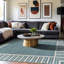 Tapis géométrique intérieur / extérieur-130817910-130817911