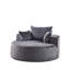 Chenille Sponge Sleeper Sofa, No Assembly Required-542872449