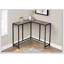 Console d'angle étroite avec un design contemporain, peu encombrant et élégant pour les entrées et les espaces de vie modernes.-245165469-245165471