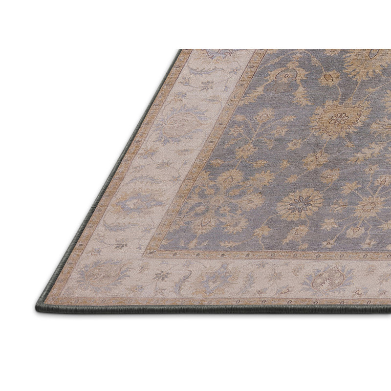 Tapis oriental gris / beige Thalweg, Rectangle 8 pi x 12 pi