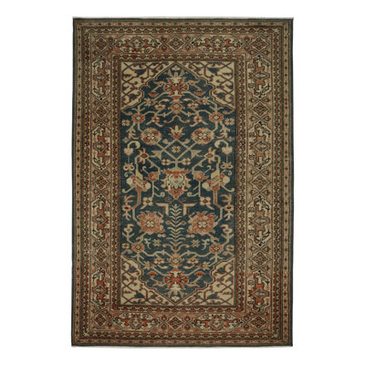 Pasha One-of-a-Kind 4' X 5'11" Hand Knotted Area Rug