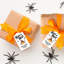 Sacs-cadeaux jetables en papier citrouille