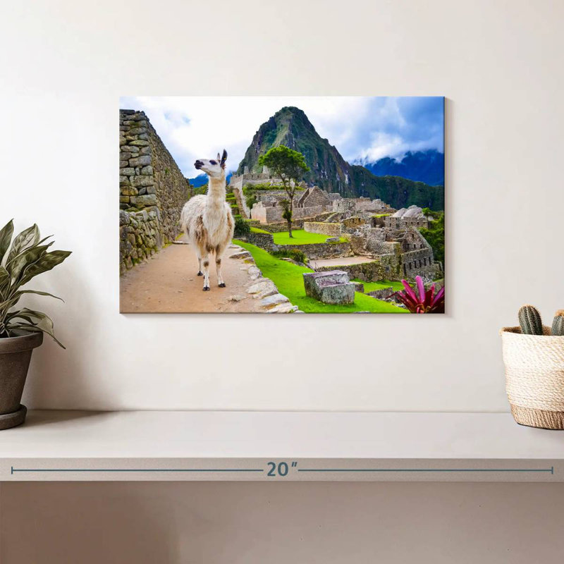 Brampt Peru Llama, 8" H x 12" W